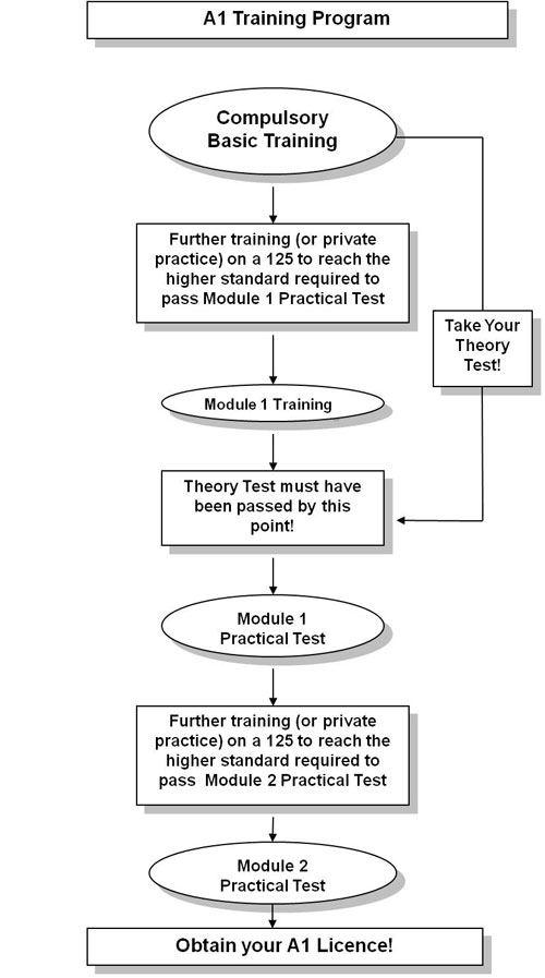 A1 training flowchart